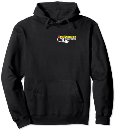 Feuerwehr - Atemschutzgeräteträger Front und Rückseitendruck Pullover Hoodie