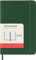 Moleskine Daily Planner, Agenda Giornaliera 12 Mesi 2025, Copertina Morbida e Chiusura Elastica, Colore Verde Mirto, Formato Pocket 9x14 cm