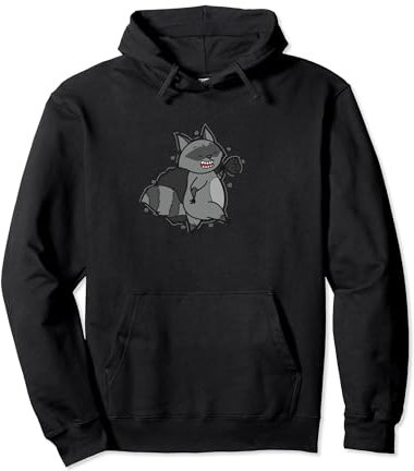 Barra de lavandería con bolsa de basura nocturna Omnivore Sudadera con Capucha