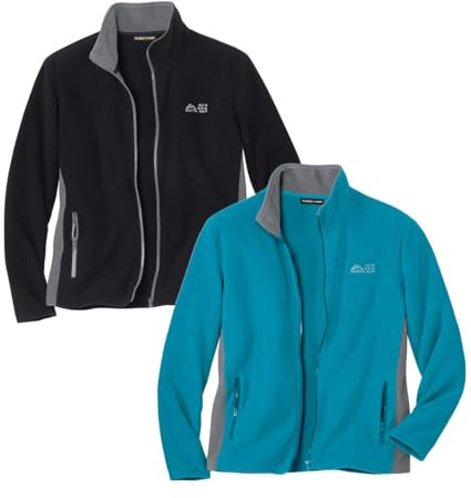 ATLAS FOR MEN - Doppelpack Fleecejacken - Fleecejacke Herren - Outdoor Fleecejacken für Herren - Fleece Jacke - In großen Größen erhältlich