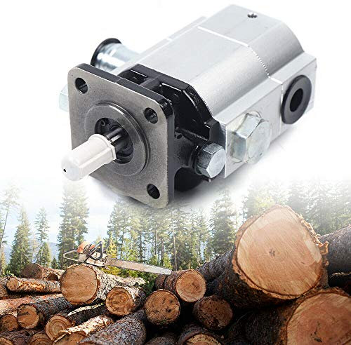 NINGXUE 13 GPM 8 HP Hydraulic Log Splitter Pump 2 Stage Log Splitter Pump Hydraulic Gear Pump Aluminum Log Splitter Pump for Log Splitters 1/2 inch Shaft(Maximum Pressure 3000 PSI)