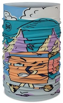 Buff Original EcoStretch barn flickor halsduk, tubformig, multifunktionell, nacke och huvud, löpning, promenader, vandring, hållbar, lätt, en storlek, multi