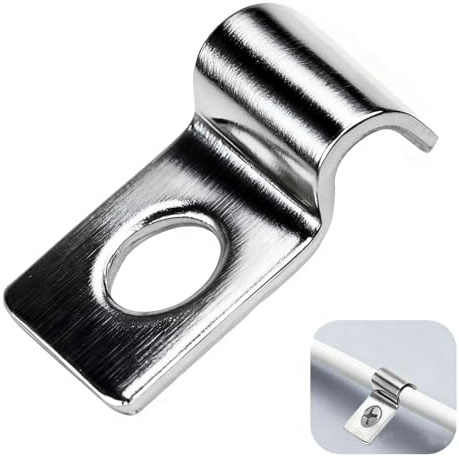 50 Stück Kabelschellen 4mm Metall Rohrschellen Verdickter