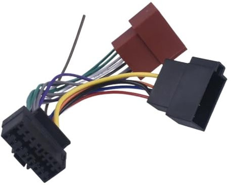 cablaggio dell'autoradio Cablaggio radio stereo for auto a 16 pin ISO, for WithSO-NY, for radio a connettore cablaggio adattatore for autoradio ISO Radio Play