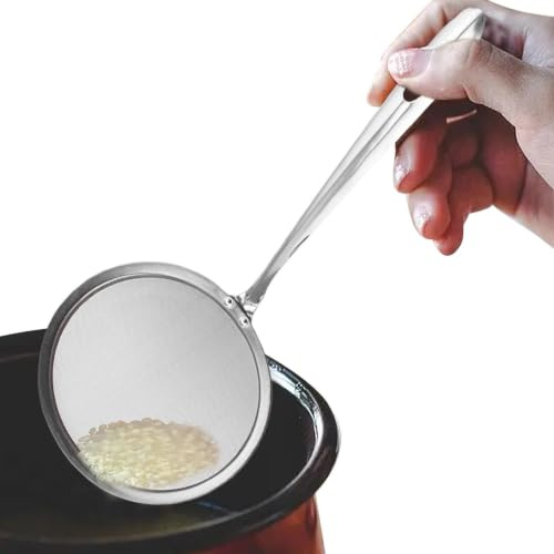 Stainless Steel Drain Spoon | Stainless Steel Fat Skimmer Spoon