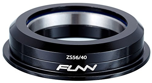 Funn Descend Nedre Styrlager ZS56/40, Zero Stack Vinkelkontaktlager Nedre Styrlager, Hållbart och Lättviktsstyrlager i Legering för Mountainbike, BMX-cykel, Landsvägscykel och Gruscykel