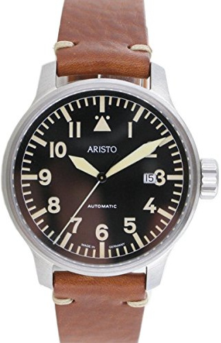 Aristo Herren Uhr Armbanduhr Vintage Fliegeruhr Automatik 7H102