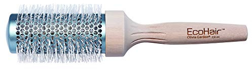 Olivia Garden EcoHair termisk 44 mm - miljövänlig professionell bambuhårborste