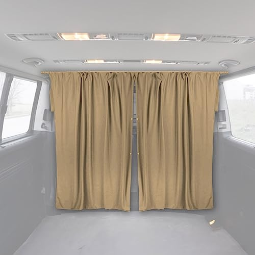 Autogardinen Fahrerhaus Maß Gardinen Camping Sonnenschutz Beige 160x180