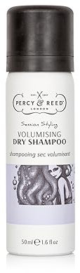 Percy & Reed Session Styling Volumising Dry Shampoo - Lightweight, Revives Hair, Ultra-Fine Formula, Absorbs Oil, Cleans & Volumises, Residue-Free. Gluten-Free, Paraben-Free, Vegan-Friendly - 50ml