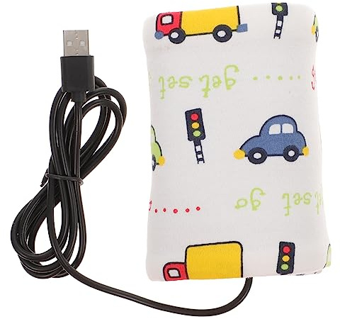 IWOWHERO USB Portable Warmer Newborn Bottle Insulator Preservation Design Compatible Mobile Charger Power Bank for Toddlers Parents