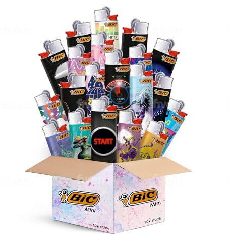 BIC Mini accendini (10 Mix Mini)