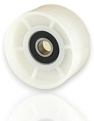 DEKAROX Spannrolle für Bosch Siemens 632045 00632045 mit 45mmØ 22mm Breite 608RS Kugellager für Trockner Wäschetrockner wie Avantixx Classixx Logixx Maxx iQ-Serien Extraklasse