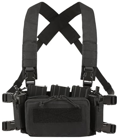 Taktische Brust Pack Utility Molle Hüfttaschen Chest Rig Outdoor
