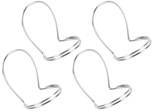 Metal Hollow Finger Picks Set for Banjo Folk Guitar Performance | Silver Finish, Lightweight Flexible Build, Ergonomic Grip, Thumb and Index Finger Pieces