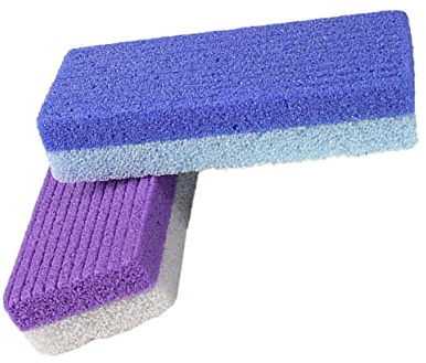 Lima de Pies de Mano Segura de Pu, 2 Piezas para Pedicura | Diseño Lavable, Fácil de Limpiar, Doble Formato para Durezas y Callos, Uso en Salón o Casa