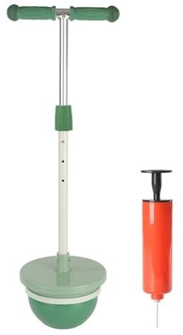 Balance-Sprungball Pogo-Stick für Kinder 5-8 Jahre, rutschfest, geräuscharm, Indoor & Outdoor, Gleichgewichtstraining, grün