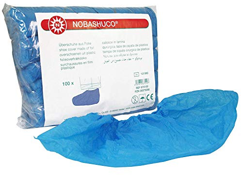 Nobamed Überschuhe aus Folie Blau, 100 Stück