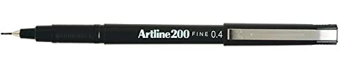 Fineliner Artline 200, Schwarz, 12 Stück