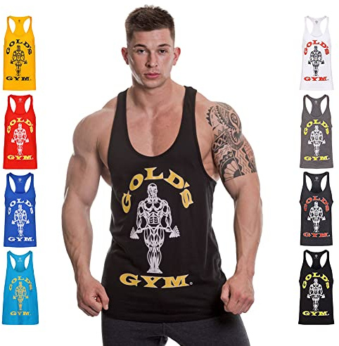 Gold's Gym Mens Joe Vest Black XL