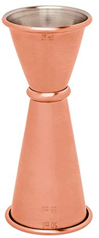 PIAZZA Jigger Japan Style 25/50 ml - aus Kupferstahl