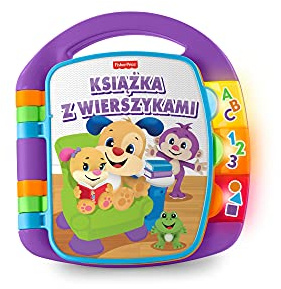 Fisher-Price FRC70 - Ucz się i śmiej Książka z wierszykami