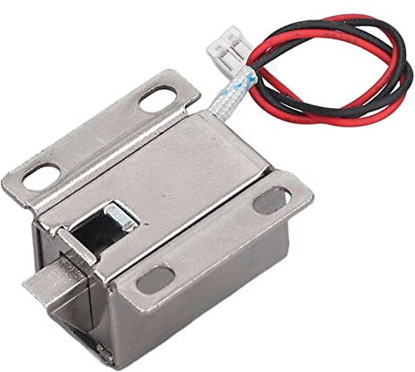 DC12V Miniatur Elektromagnet Schloss für Schranktüren Automatisierung Schließsystem Einhandmontage
