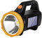 Solar Rechargeable Spotlight Flashlight, 3 Modes Rechargeable Multifunction Lights Super Bright LED Searchlight,Lightweight Waterproof Portable Spotlight for Emergency,Outages,Hunting,Hiking, Camping