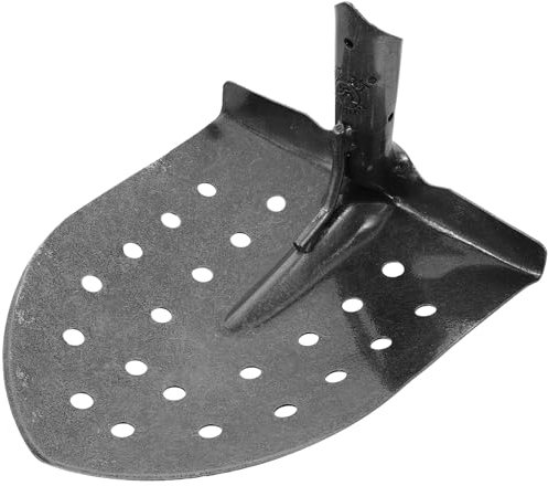 Strumento per drenaggio in metallo e pala per fango, forcone portatile per letame di ferro per una pulizia efficiente della linea