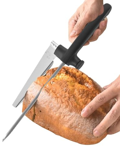 Genérico Cortador De Pan | Utensilios de Panadería Ajustables de Forma Manual - Herramienta de Cocina para Cortar Hogazas y Tartas - Regalo de Hogar para Panadería y Restaurantes