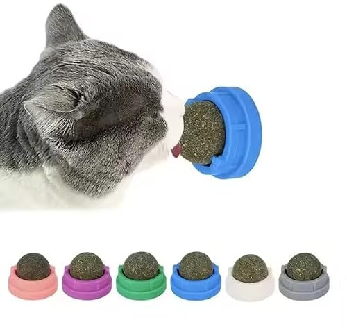 ZEEJAY Cat nip ball toy (Blue)
