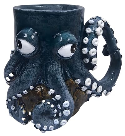 PURPLELILY Stili antichi Resina Pirata Tema Drinkware Ristorante Boccale di Birra Bevanda Tazza con Manico A Prova Di Calore Resina Pirata A
