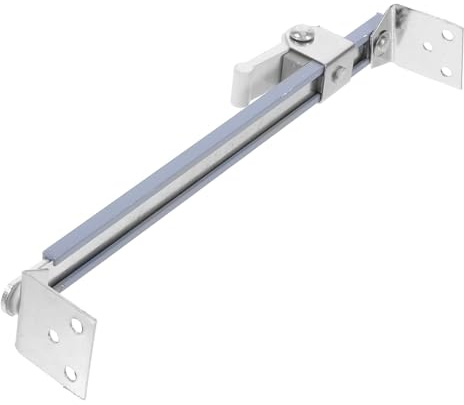 Mobestech Heavy Duty Stainless Steel Tv Safety Bracket for Lcd Monitors and Desktop Tvs Protection with Furniture Tip-over Prevention Adjustable Wall Mounted for Secure Home Use