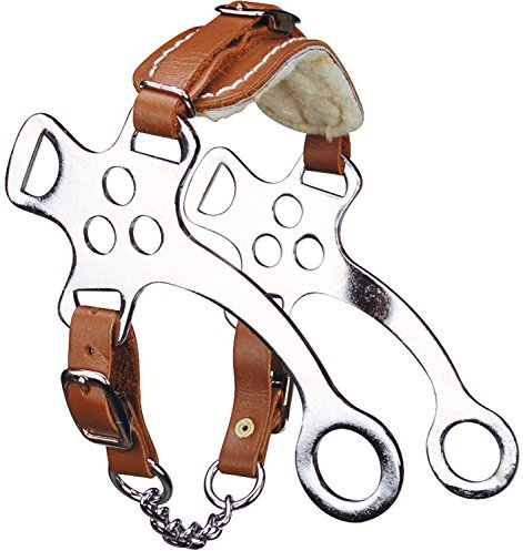 Hackamore Leder mit Kunstfell Kurze Anzüge Gr. Warmblut