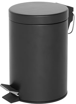 Corby 3L Pedal Bin (Croft / BIN003) in Black