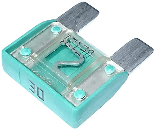 AERZETIX - C10062 - Sicherung - Groß - Grün - Maxi - 30A - 6V - 12V - 24V - 32V - 29mm - für Auto - LKW - Dienstprogramm