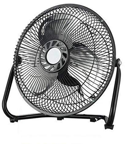 High Velocity Fan,Chrome Metal High Velocity Cold Air Circulator,9/12/14/16/18/20 Inch Chrome 3/8 Speed Floor Standing Gym Fan Adjustable Fan Head,Gym Floor FanHousehold / factory ( Color : Chrome )