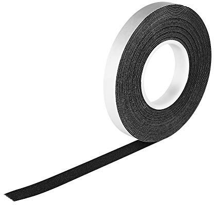 Cinta de compresión de 4,3 m de largo, 20/8 antracita, expandida de 8 a 32 mm – ancho de junta 8-32 mm, ancho del rollo 20 mm, acrílico 300, cinta de sellado para juntas de fuente, cinta de compresión