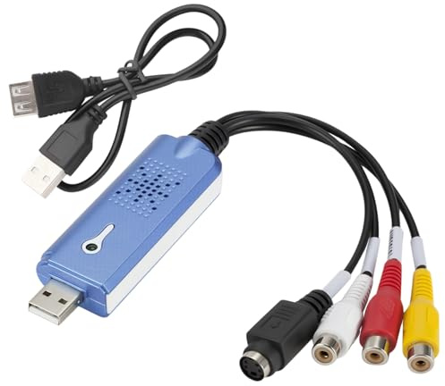 Vidéo Audio VHS VCR Carte de Capture vidéo USB vers PC DVD Adaptateur de Carte de convertisseur d'ordinateur Périphérique