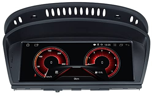 Android Autoradio per BMW Serie 3/5 E90 E60 (2009-2012) Sistema CIC Android 12 GPS Navi Octa core 2G RAM+32G ROM con sistema idrive mantenuto Wireless Carplay/Bluetooth/DAB/OBD/TPMS
