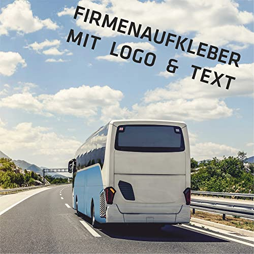 INDIGOS UG - Aufkleber selbst gestalten - 98x98 mm - 250 Stück - Aukleber Firmenlogo - Bild - Logo - personalisierte Geschenke - für Büro, Hotel, Firma - Veranstaltung - selber gestalten