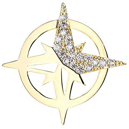 Broschen für Damen, Herren-Broschen, Vintage-Broschen, einfache Hemdkragen-Schnalle, kleine Anstecknadel, zarte Kragennadel, Abzeichen, Geschenk, Freund, Geburtstag, Party-Accessoires, modische