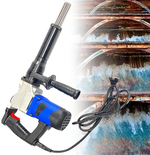 Cashwise Pistola de descremisión de la Aguja eléctrica, máquina de Limpieza de óxido Tipo Aguja de Aguja a Mano, Escalador de Agujas para Eliminar el óxido, el Tubo de Acero de Pintura de escoria