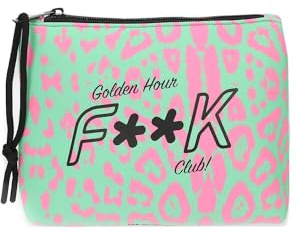 Pochette Da Unisex Marchio F**K, Modello FK24-A035, Realizzato In Sintetico. Lilla Multicolore