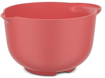 Mepal - 102303076900 - Bol de Préparation Chef It, Base Antidérapante, Résiste au Micro-Ondes et au Lave-Vaisselle, Bol, Matériau Résistance aux Chocs Supporte Jusqu'À 110°C, 3000 ml, Coral