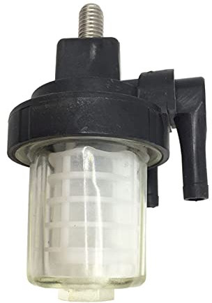 XEDLAMP Bootskraftstofffilter Wasserabscheider Außenbordmotoren Bootszubehör, for 9,9 PS 15 PS 25 PS 30 PS 40 PS 3,54 Zoll Kraftstofffilter für Kraftfahrzeuge