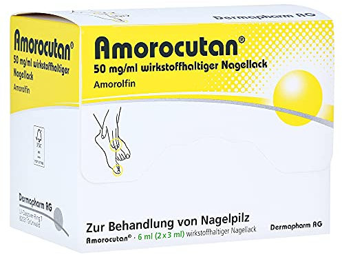 Amorocutan 50 mg/ml wirkstoffhaltiger Nagellack, 6 ml
