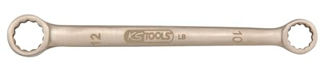 KS Tools 963.7492 BRONZEplus Doppel-Ringschlüssel gerade 16x18 mm