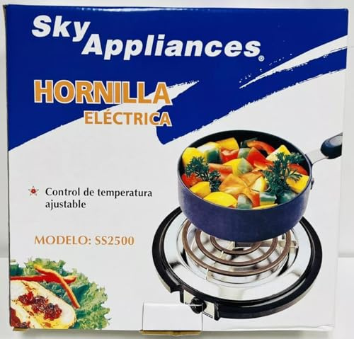 SKY Appliances SS2500 Single Burner (220 Volts Not for USE in the USA)