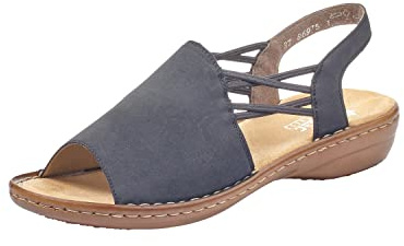 Rieker Namur Womens Sandals 38 EU Pacific